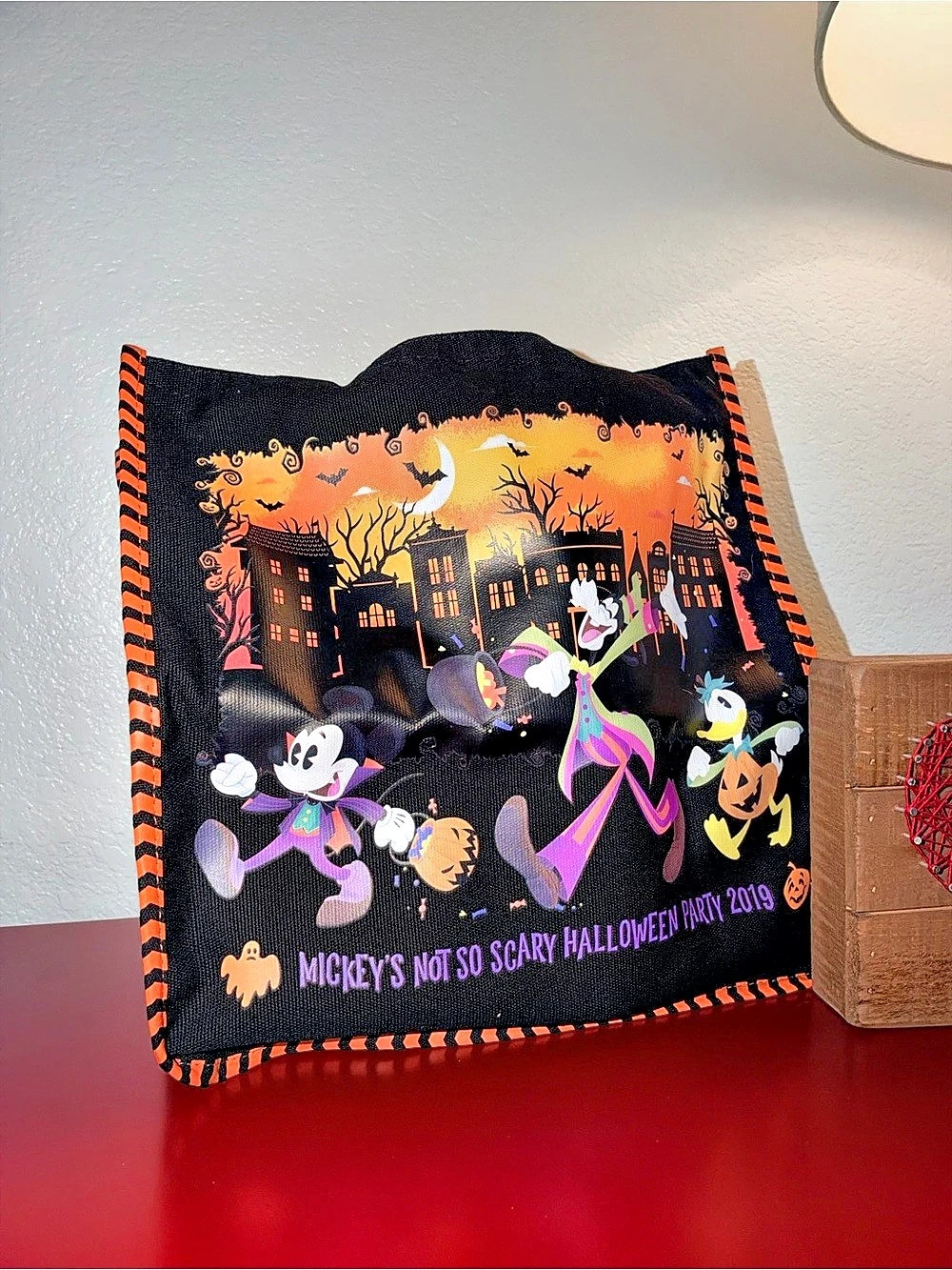 Disney Mickey's Not So Scary Halloween Party 2019 Tote Bag
